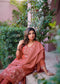 Premium Mul Chanderi Appliqué & Mirror Work Kurta Set with Dupatta