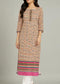 Women’s Beige Multi Floral Printed Straight Kurta