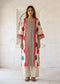 Mulson Ivory Leaf Stripe Kurta Set