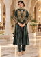 Velvet Zari Embroidered A-Line Suit Set