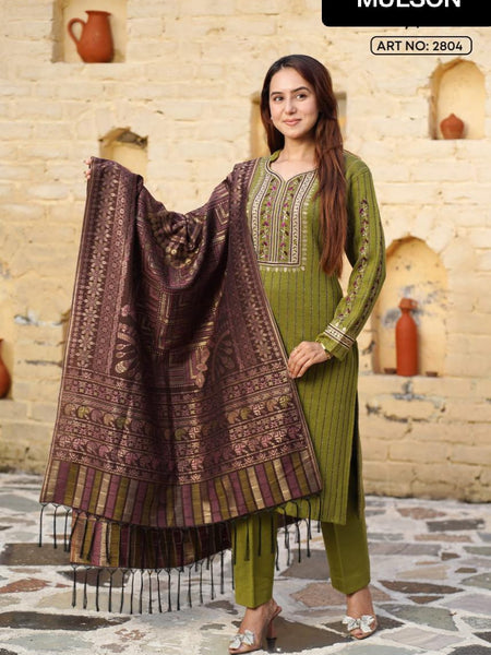 1.	Grace woven in tradition, styled for today.
A timeless ethnic look that speaks elegance without trying. ✨
	2.	Because elegance never goes out of fashion.
A refined suit set for women who love subtle luxury. 🤎
	3.	Where heritage meets modern s