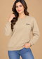 Classic Crew Neck Sweatshirt for Women