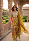 Women’s Olive Green Floral Printed Patiala Suit Set with Dupatta | Embroidered Ethnic Kurta Set for Festive & Casual Wear