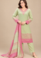 Woollen Embroidered Winter Suit Set with Stole