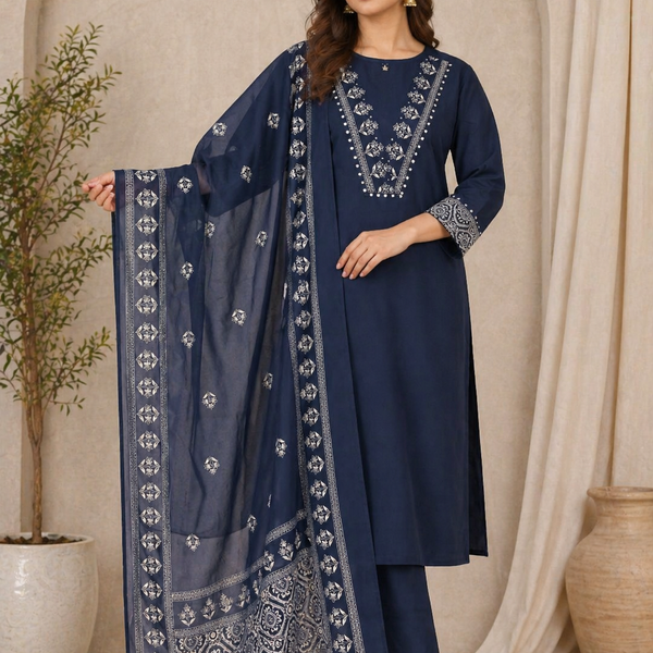 Mulson Midnight Noor Suit Set
