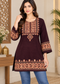 Kashmiri Embroidered Short Kurti