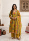Mulson Scarlet Gulbagh Suit Set