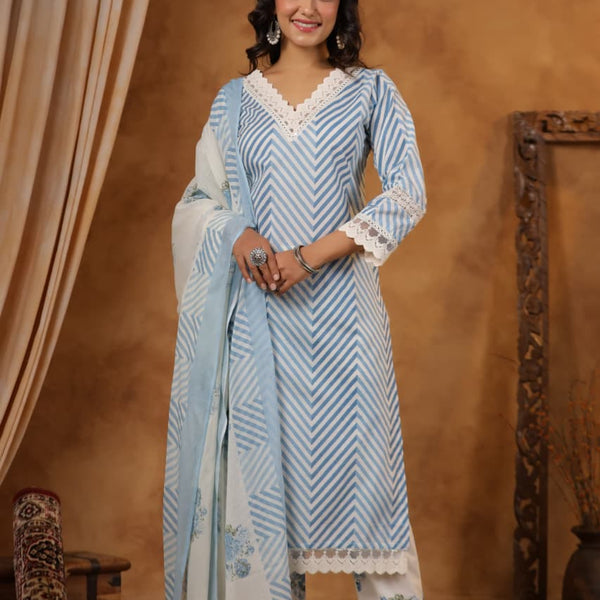 Mulson Chevron Suit Set