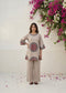 Beige Printed Co-Ord Set for Women | Contemporary Ethnic Kurta & Palazzo Set