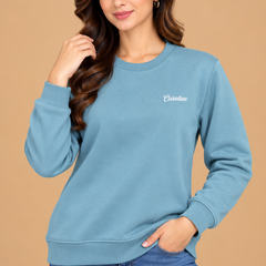 Classic Crew Neck Sweatshirt for Women