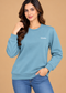 Classic Crew Neck Sweatshirt for Women