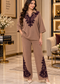 Embroidered Knit Co-ord Set for Women