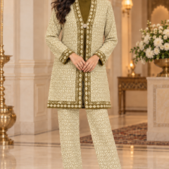 Knit Co-ord Set with Longline Cardigan