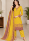 Woollen Embroidered Winter Suit Set with Stole