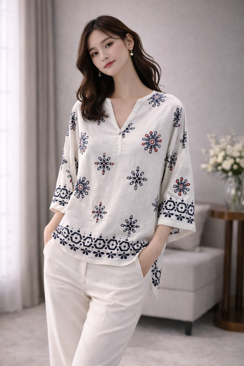Snowflake Whisper Top ❄️