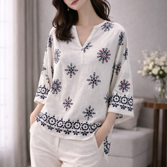 Snowflake Whisper Top ❄️