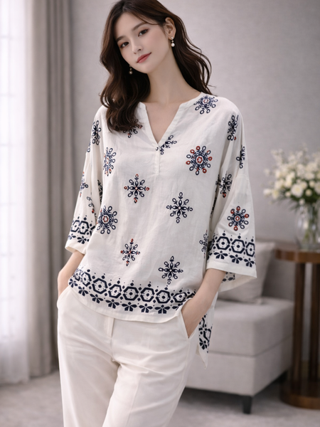 Snowflake Whisper Top ❄️