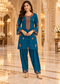 Kashmiri Embroidered Kurta Pant Co-ord Set