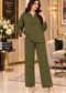 Floral Knit Winter Co-ord Set for Women