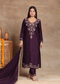 Women’s Rani Pink Embroidered Kurta Pant Set with Dupatta | Festive Ethnic Suit for Women