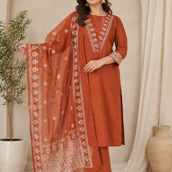 Mulson Midnight Noor Suit Set