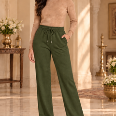 Women’s Winter fleece Wide-Leg Lower