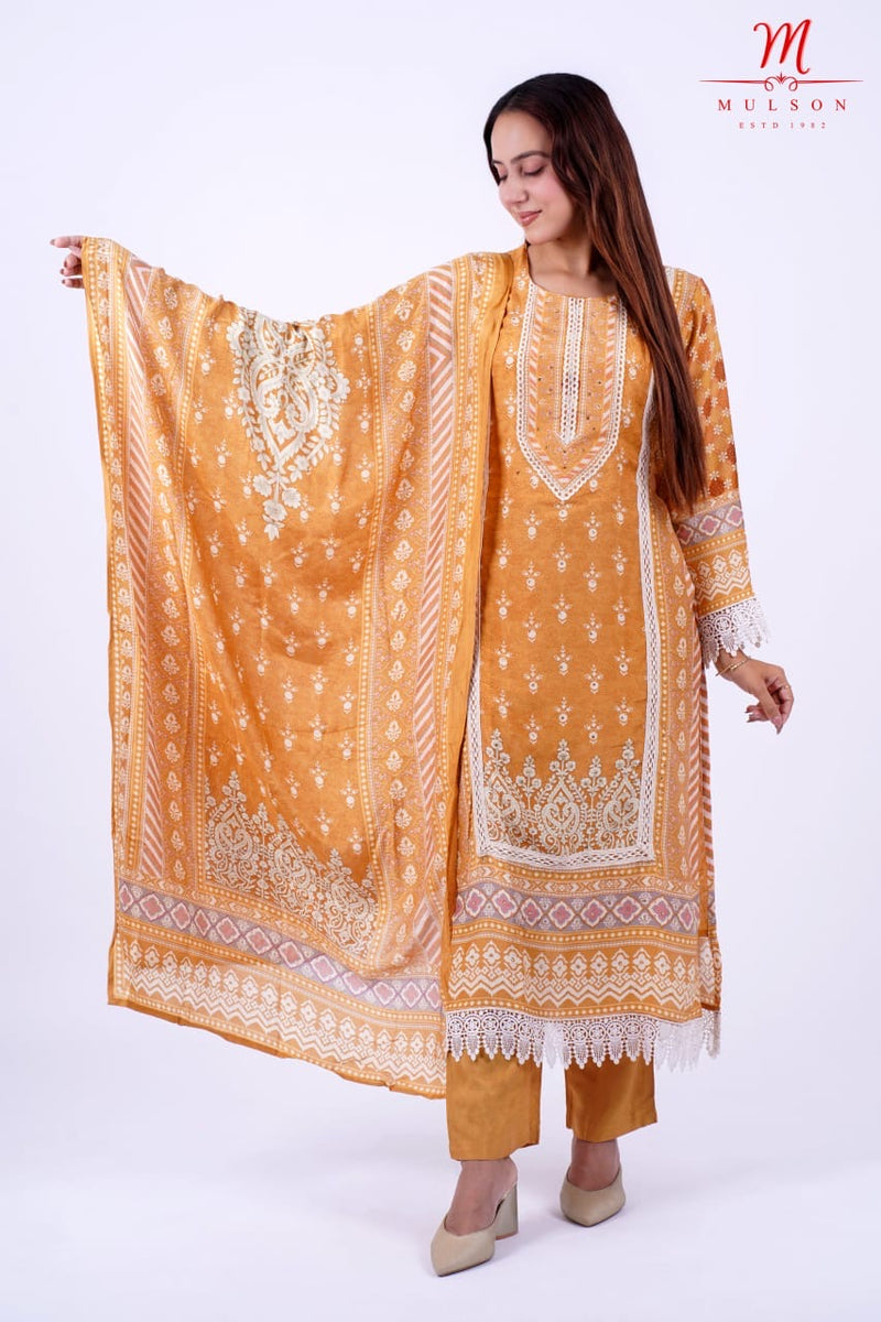 Mulson Mustard Heritage Suit Set