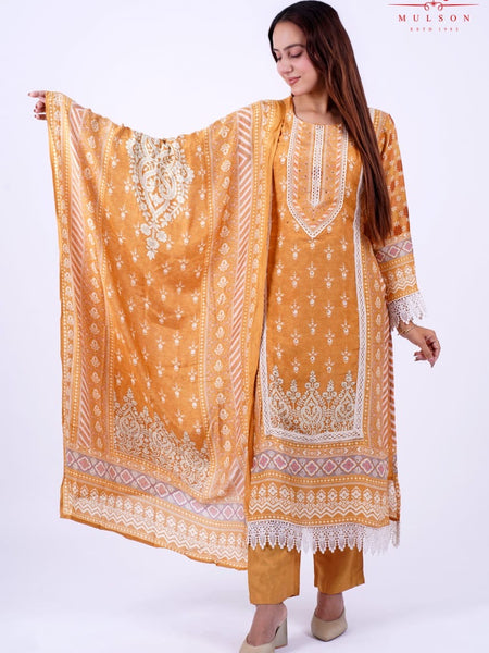Mulson Mustard Heritage Suit Set