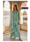 Charcoal Grey Printed Cotton Suit Set with Dupatta for Women | Ethnic Kurta Palazzo Set