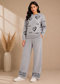 Blush Heart Graphic Knitted Co-ord Set