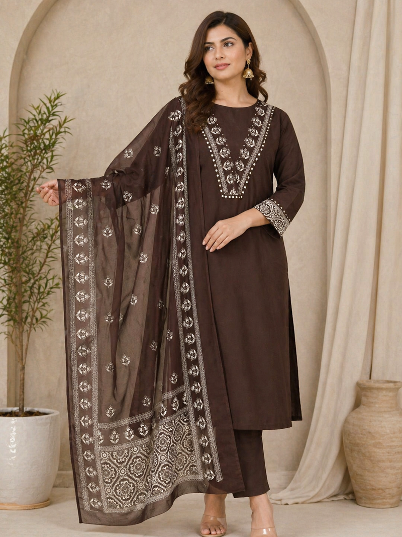 Mulson Midnight Noor Suit Set