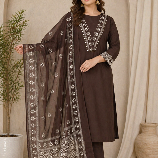 Mulson Midnight Noor Suit Set