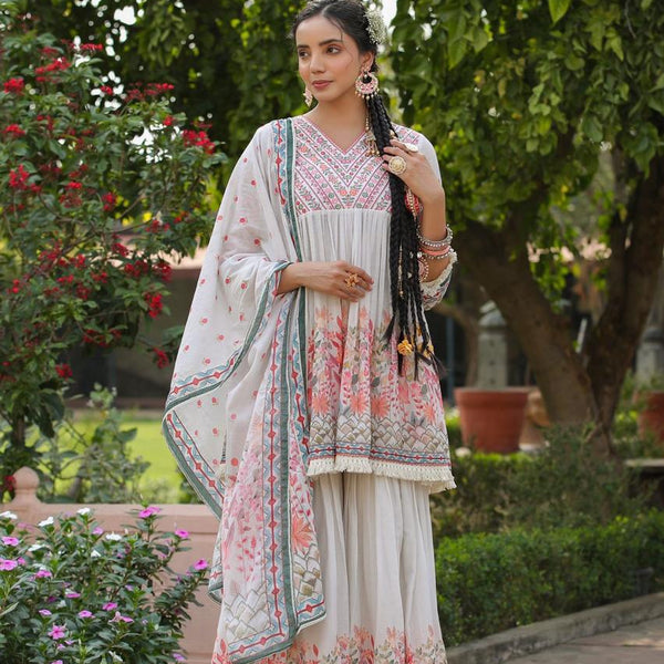 Anarkali Kurta set with Dupatta