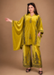 Velvet Embroidered Kaftan Co-ord Set