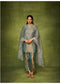 Elegant Organza Cape Style Kurta Set with Textured Palazzo for Women – Festive & Semi-Formal Ethnic Wear