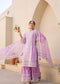 Chicken kari suit Mulson Mustard Yellow Embroidered Sharara Set