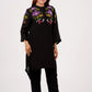 Black Floral Embroidered Kurta Set – Mulson Signature Collection